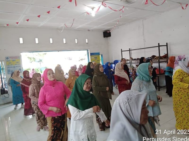 Kegiatan Senam Sehat Tanggal 21 April 2025