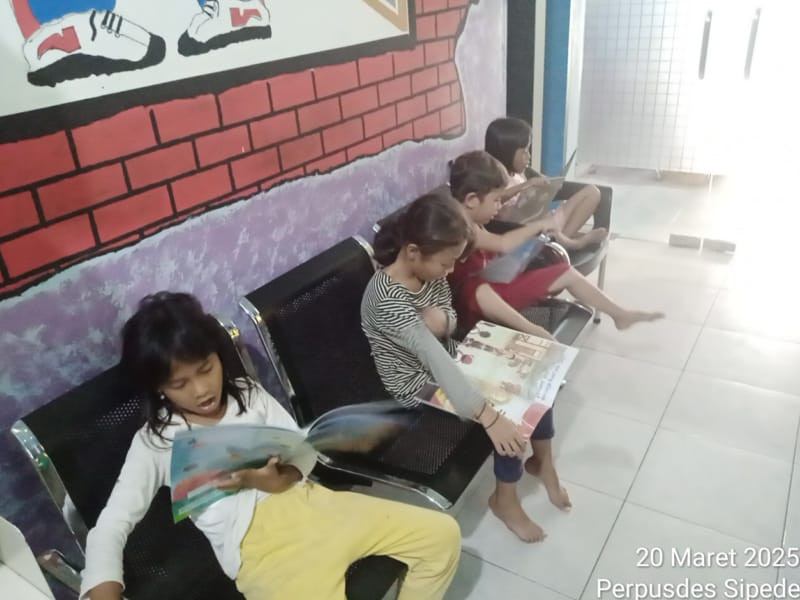 Kegiatan Membaca dan Belajar Komputer Tanggal 20 Maret 2025
