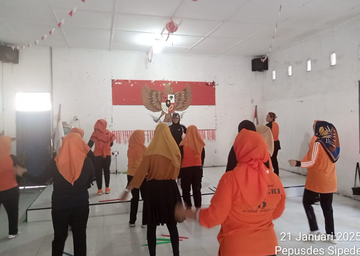 Kegiatan Senam Sehat Tanggal 21 Januari 2025