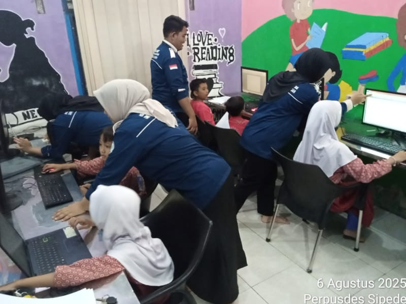 Kegiatan Les Komputer Tanggal 06 Agustus 2025