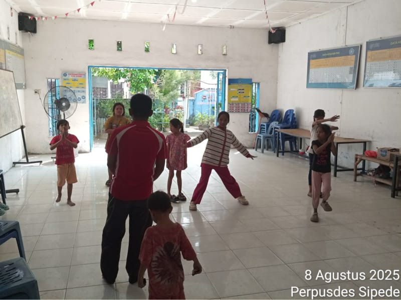 Kegiatan Les tari tradisional Tanggal 08 Agustus 2025