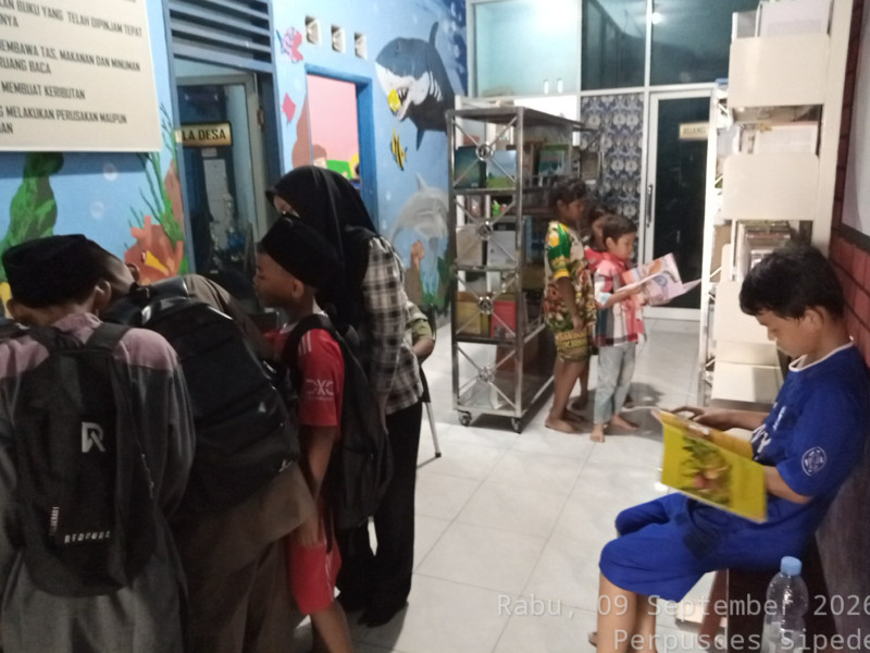 Kegiatan Membaca dan Belajar Komputer Tanggal 09 September 2026