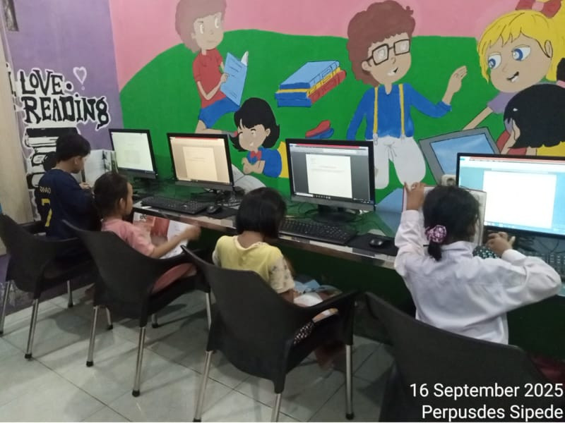 Kegiatan Membaca dan Belajar Komputer Tanggal 16 September 2025
