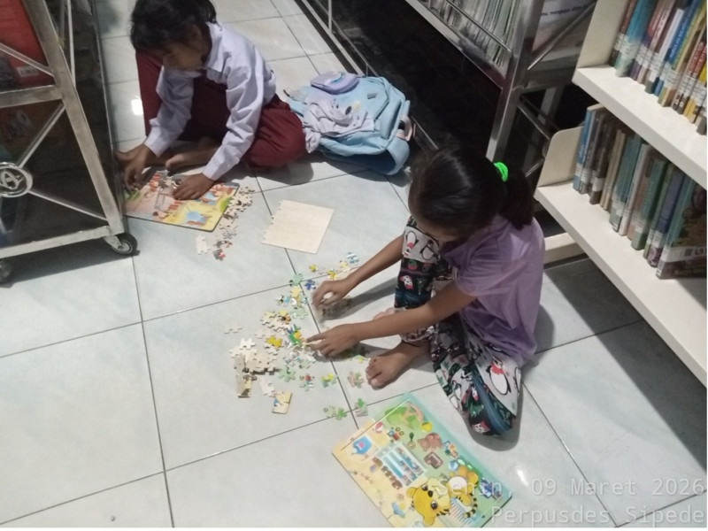 Kegiatan Membaca dan Belajar Komputer Tanggal 09 Maret 2026