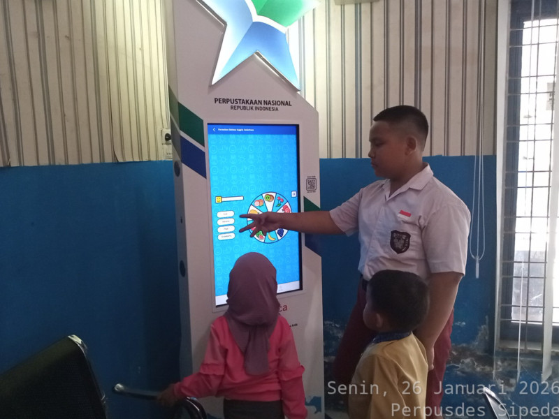 Kegiatan Membaca dan Belajar Komputer Tanggal 26 Januari 2026