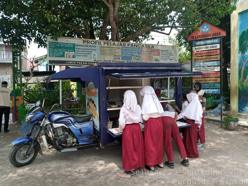 Kegiatan Perpustakaan Keliling di SDN 105351 Dusun V Tanggal 29 September 2026