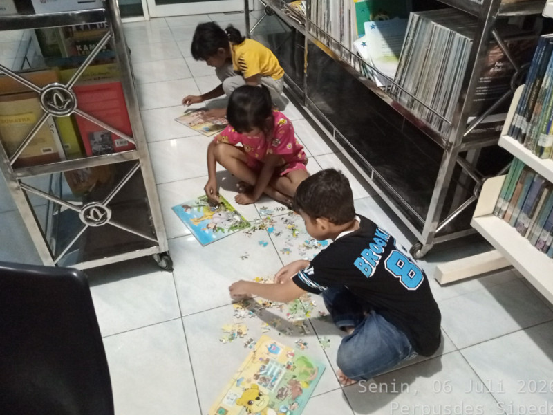 Kegiatan Membaca dan Belajar Komputer Tanggal 06 Juli 2026