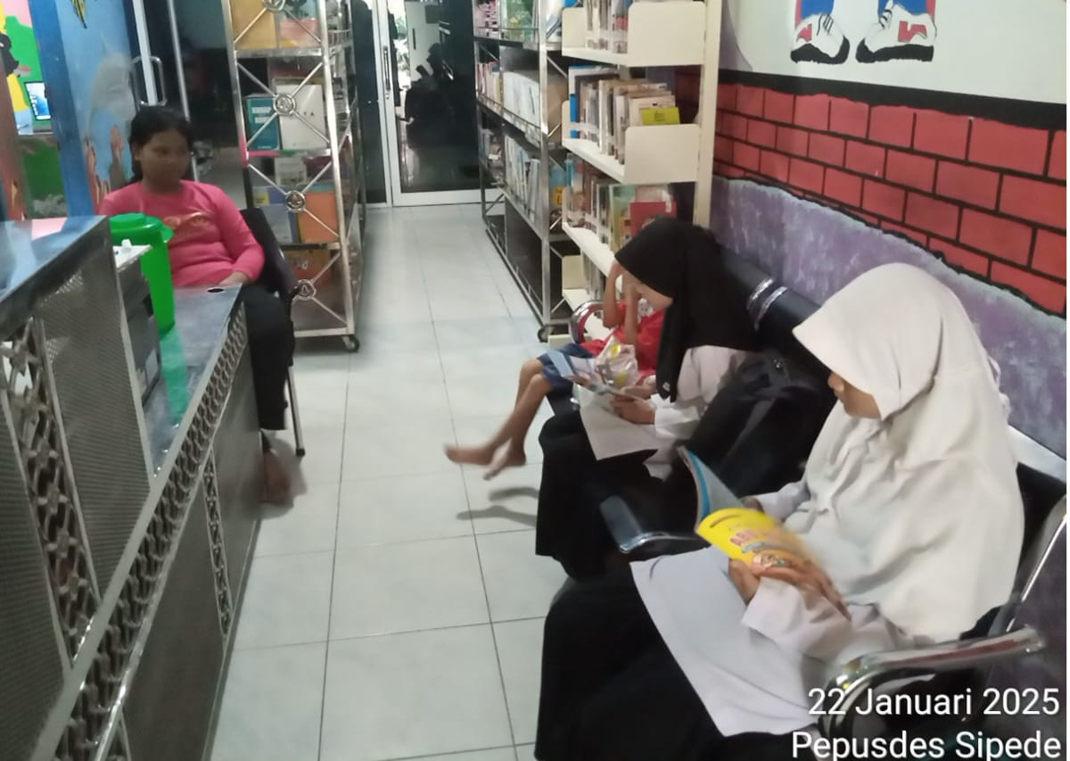 Kegiatan Membaca dan Belajar Komputer Tanggal 22 Januari 2025