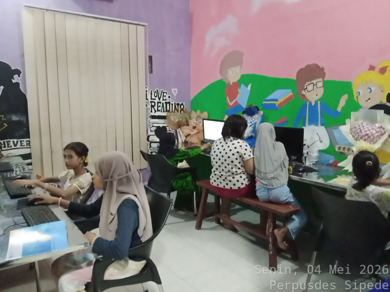 Kegiatan Membaca dan Belajar Komputer Tanggal 04 Mei 2026