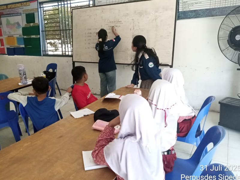 Kegiatan Les Bahasa Inggris Tanggal 31 Juli 2025