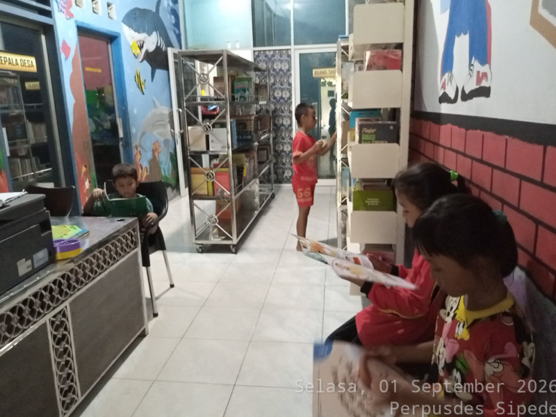 Kegiatan Membaca dan Belajar Komputer Tanggal 01 September 2026