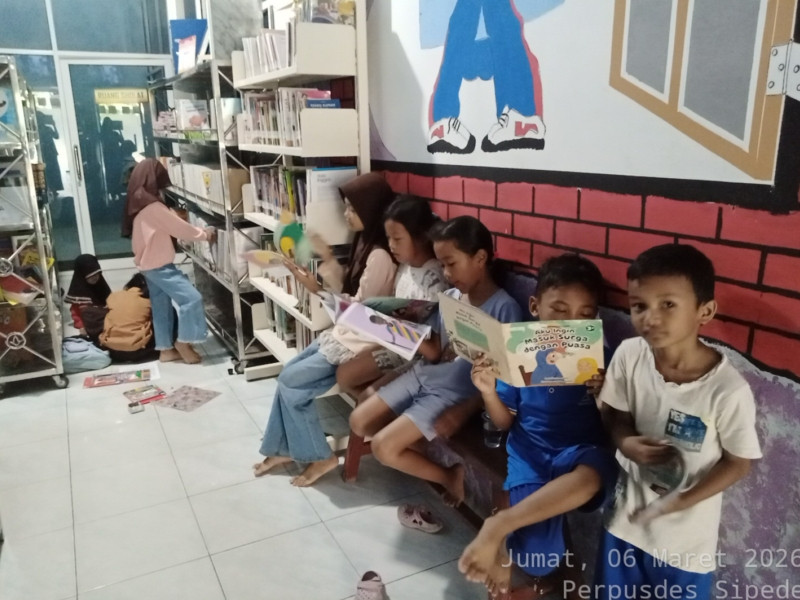 Kegiatan Membaca dan Mewarnai Tanggal 06 Maret 2026