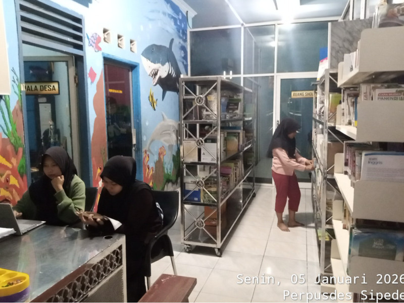 Kegiatan Membaca dan Belajar Komputer Tanggal 05 Januari 2026