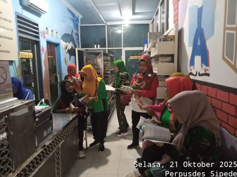 Kegiatan Membaca dan Belajar Komputer Tanggal 21 Oktober 2025