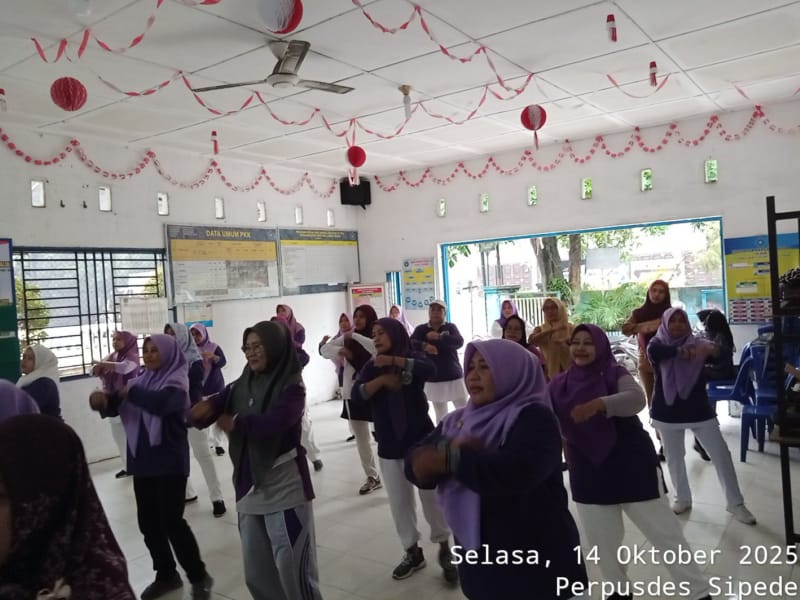 Kegiatan Senam Sehat Tanggal 14 Oktober 2025