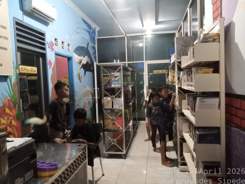 Kegiatan Membaca dan Belajar Komputer Tanggal 29 April 2026