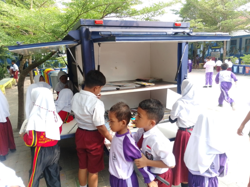 Kegiatan Perpustakaan Keliling di SDN 101903 & SDN 106831 Dusun I Tanggal 29 September 2026