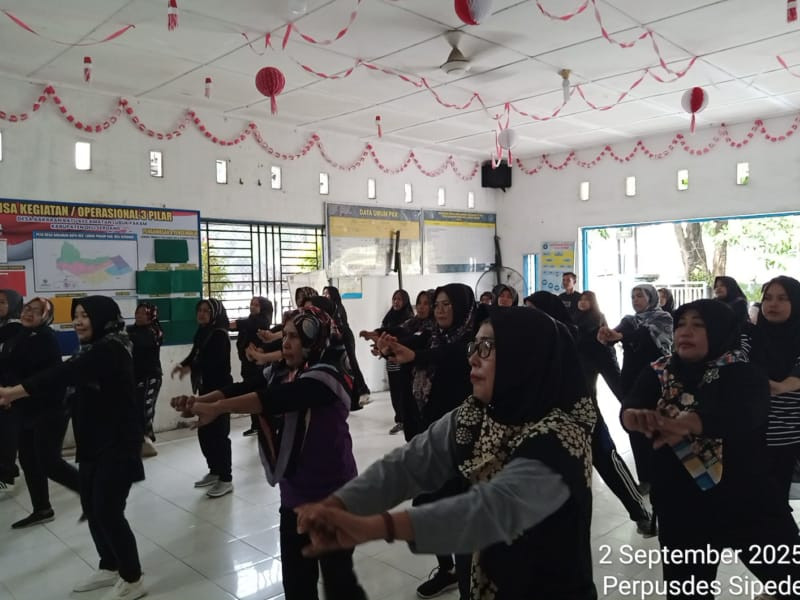 Kegiatan Senam Sehat Tanggal 02 September 2025