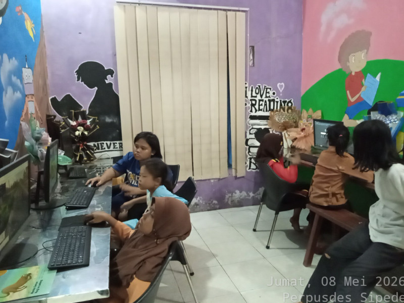 Kegiatan Membaca dan Belajar Komputer Tanggal 08 Mei 2026