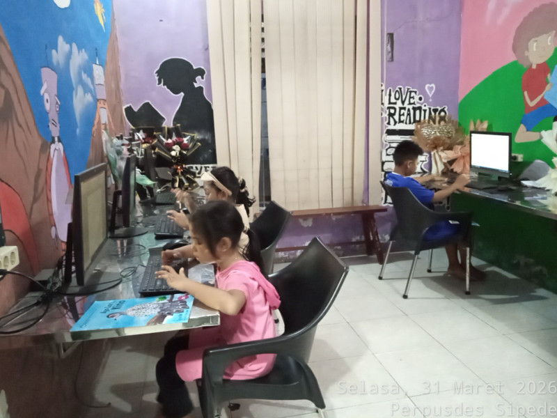 Kegiatan Membaca dan Belajar Komputer Tanggal 31 Maret 2026