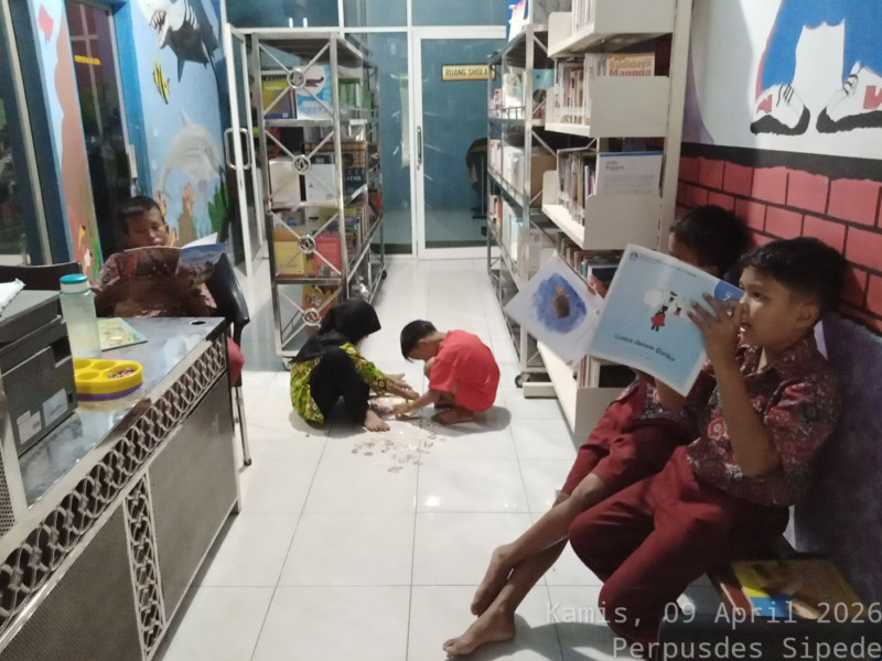 Kegiatan Membaca dan Belajar Komputer Tanggal 09 April 2026