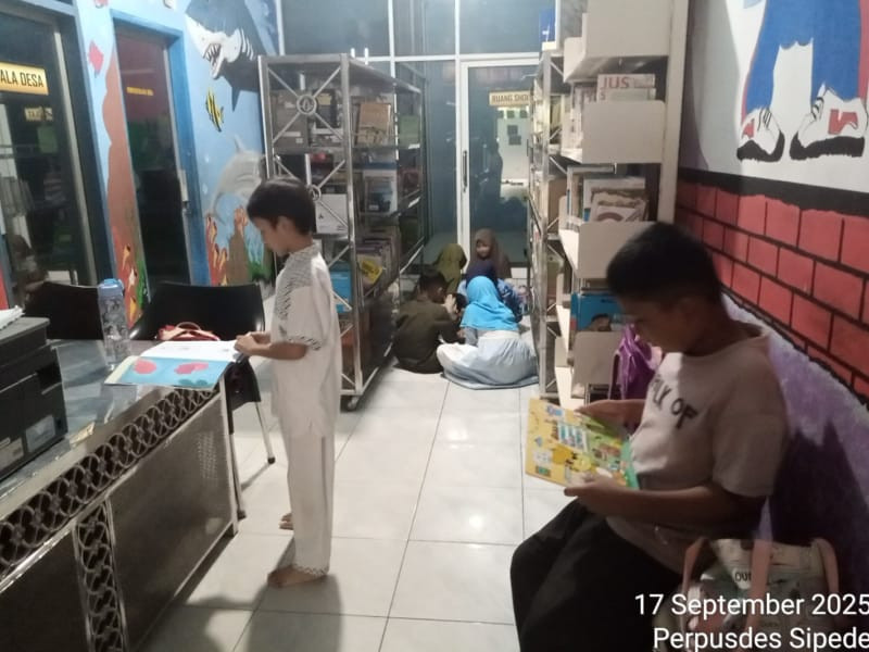 Kegiatan Membaca dan Belajar Komputer Tanggal 17 September 2025