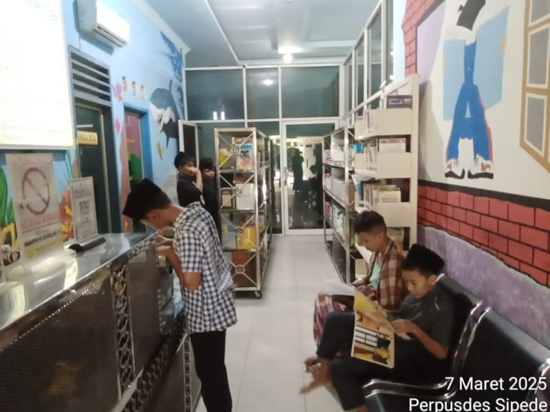 Kegiatan Membaca dan Belajar Komputer Tanggal 07 Maret 2025