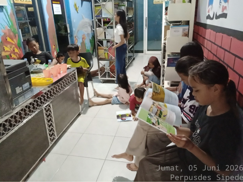 Kegiatan Membaca dan Belajar Komputer Tanggal 05 Juni 2026