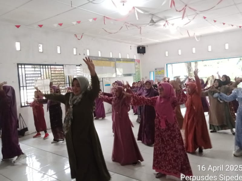 Kegiatan Senam Sehat Tanggal 16 April 2025