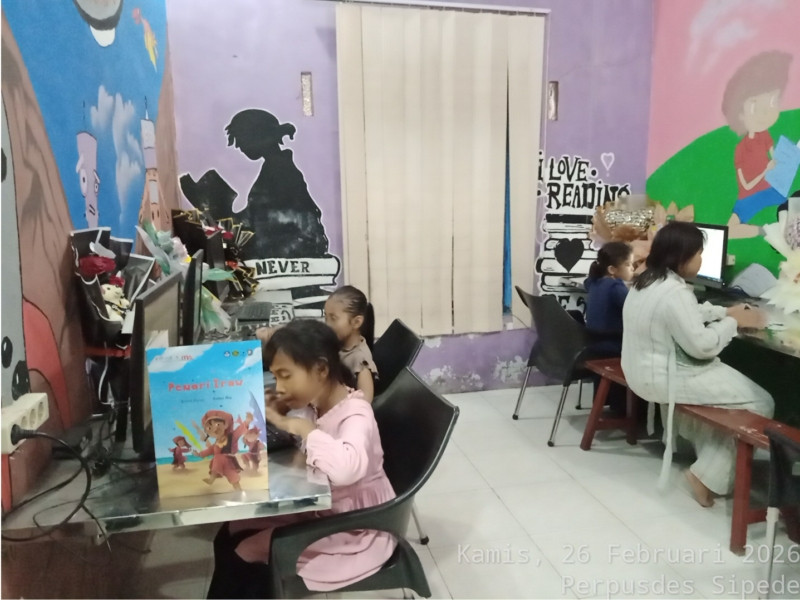 Kegiatan Membaca dan Belajar Komputer Tanggal 26 Februari 2026