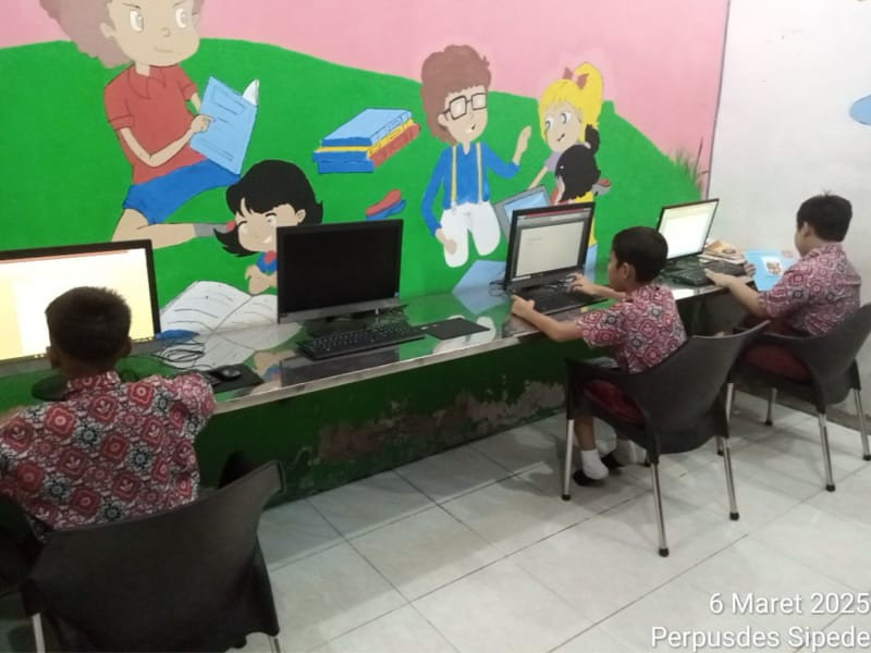 Kegiatan Membaca dan Belajar Komputer Tanggal 06 Maret 2025