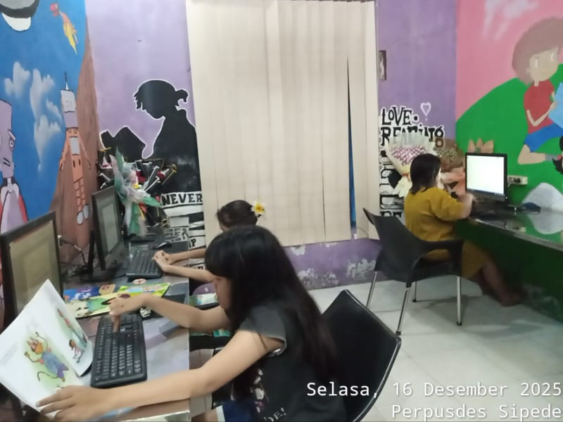 Kegiatan Membaca dan Belajar Komputer Tanggal 16 Desember 2025