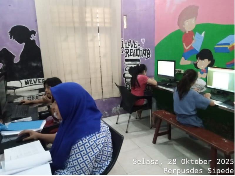 Kegiatan Membaca dan Belajar Komputer Tanggal 28 Oktober 2025