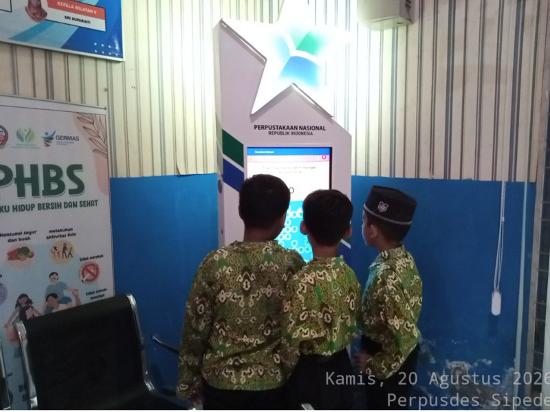Kegiatan Membaca dan Belajar Komputer Tanggal 20 Agustus 2026