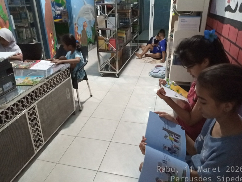 Kegiatan Membaca dan Belajar Komputer Tanggal 11 Maret 2026