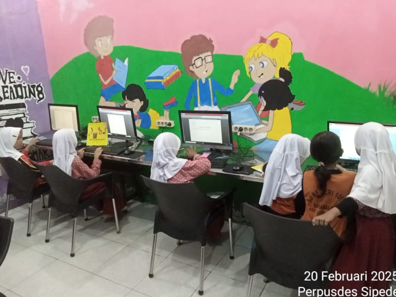 Kegiatan Membaca dan Belajar Komputer Tanggal 20 Februari 2025