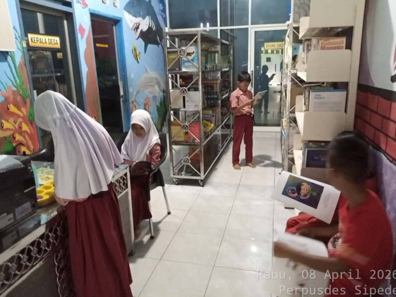 Kegiatan Membaca dan Belajar Komputer Tanggal 08 April 2026