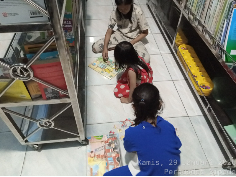 Kegiatan Membaca dan Belajar Komputer Tanggal 29 Januari 2026