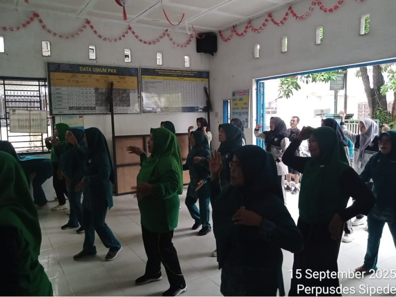 Kegiatan Senam Sehat Tanggal 15 September 2025