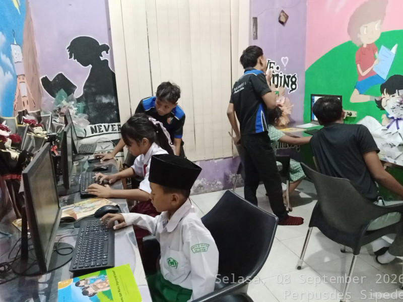 Kegiatan Membaca dan Belajar Komputer Tanggal 08 September 2026