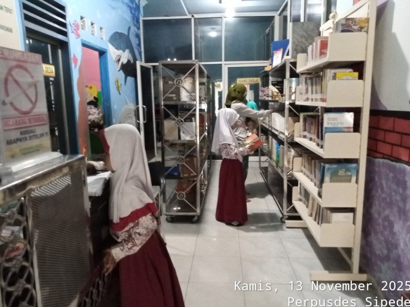 Kegiatan Membaca dan Belajar Komputer Tanggal 13 November 2025