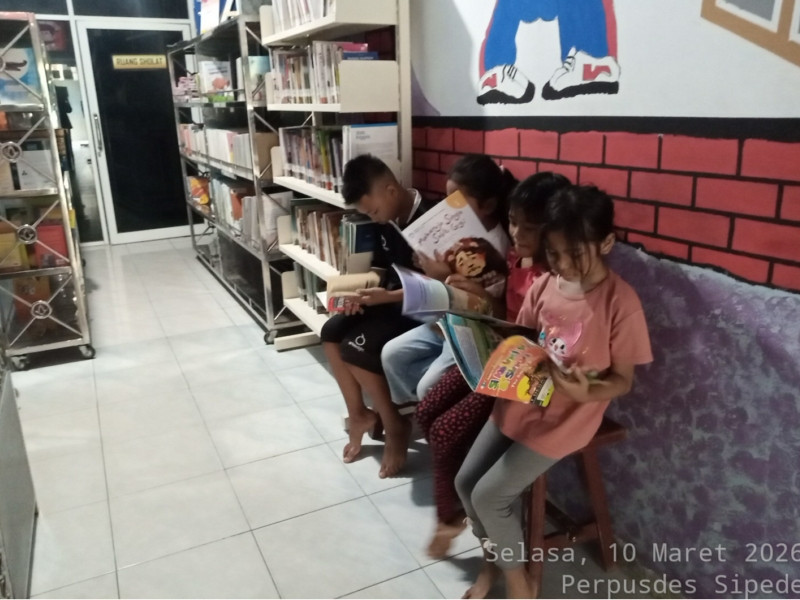 Kegiatan Membaca dan Belajar Komputer Tanggal 10 Maret 2026
