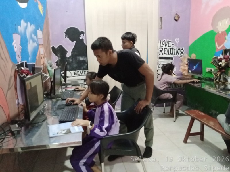 Kegiatan Membaca dan Belajar Komputer Tanggal 13 Oktober 2026