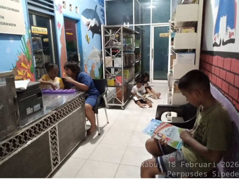 Kegiatan Membaca dan Belajar Komputer Tanggal 18 Februari 2026