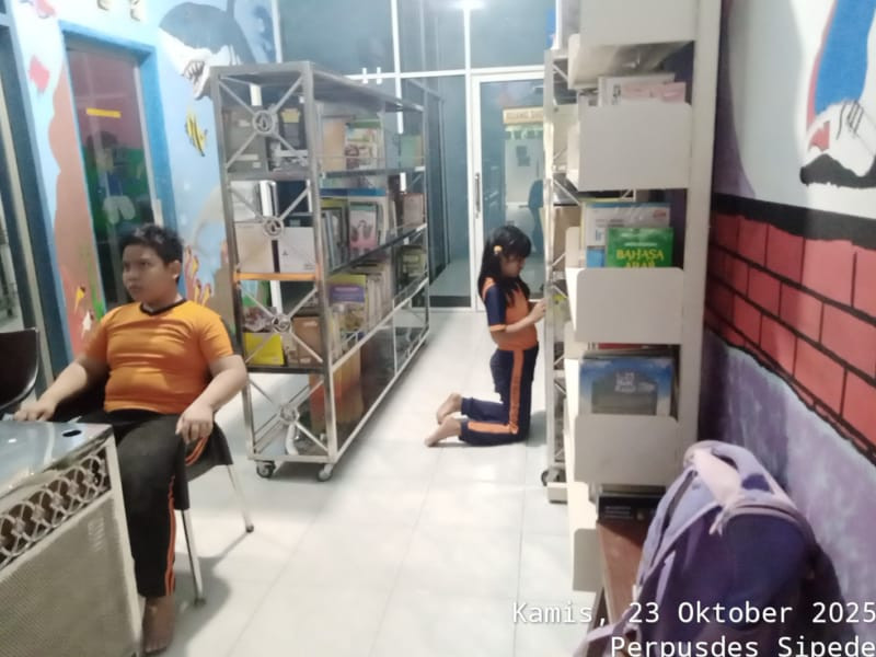 Kegiatan Membaca dan Belajar Komputer Tanggal 23 Oktober 2025