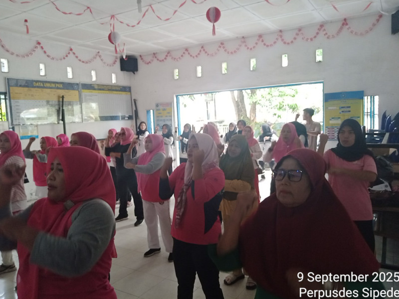 Kegiatan Senam Sehat Tanggal 09 September 2025