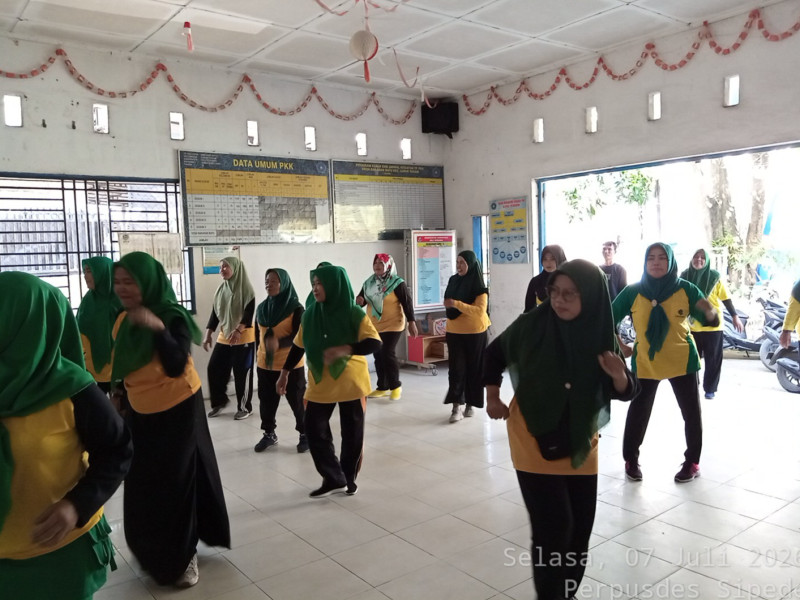 Kegiatan Senam Sehat Tanggal 07 Juli 2026