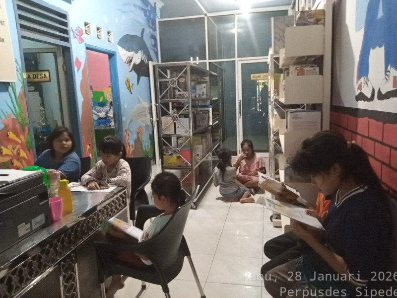 Kegiatan Membaca dan Belajar Komputer Tanggal 28 Januari 2026