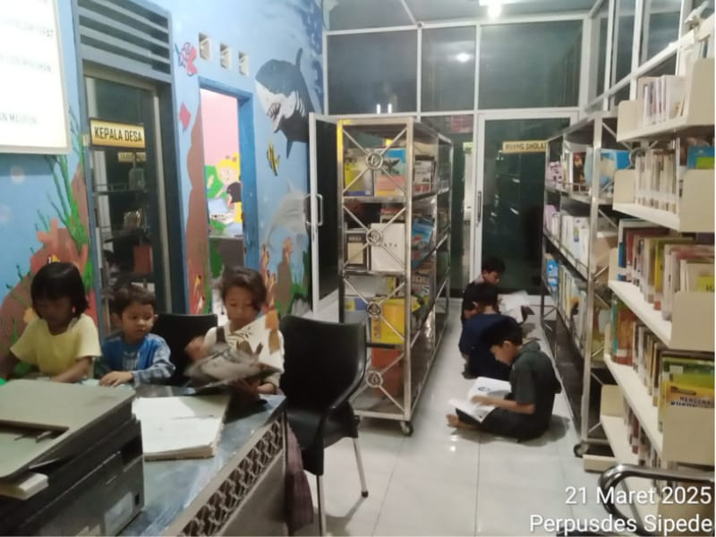 Kegiatan Membaca dan Belajar Komputer Tanggal 21 Maret 2025