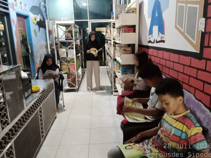 Kegiatan Membaca dan Belajar Komputer Tanggal 28 Juli 2026